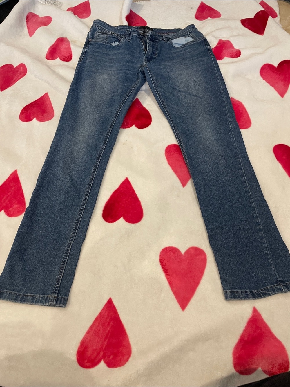 Women’s Dark Blue Bootcut Jeans — Comfortable Everyday Fit